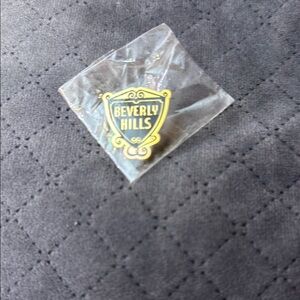 Beverly Hills Yellow Enamel Pin